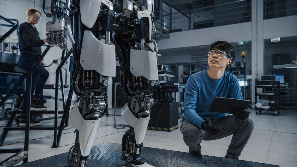 Humanoid robotics research and precision engineering
